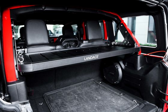 Alliage d'aluminium étagères de coffre de voiture multifonctionnelles Wrangler 15.7 Suv étagère de coffre