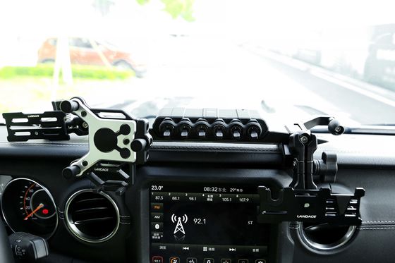 Montage de rack de toiture montage universel de voiture hors route contrôle de la lumière sans fil 6 gang panneau de commutation de voiture système de relais électronique