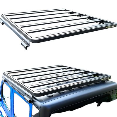Jeep Jt Roof Rack Installation facile Rinceau de pluie Montage Matériau en alliage d'aluminium