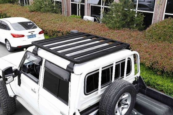 Installation de gouttière de pluie hors route Land Cruiser LC79 aluminium 4X4 support de toit pour Toyota