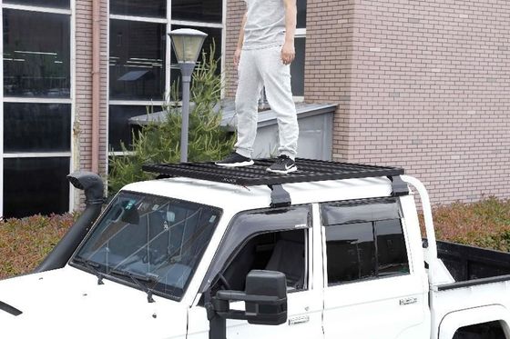 Installation de gouttière de pluie hors route Land Cruiser LC79 aluminium 4X4 support de toit pour Toyota