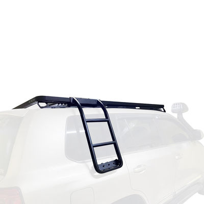 Processus de découpe au laser de panier de toit en aluminium noir pour 4Runner Car Top Cargo Carrier