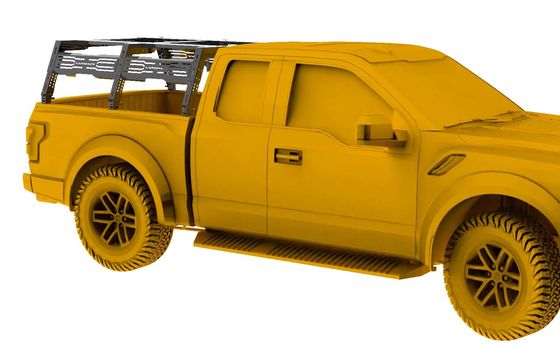 GLADIATOR Rack à barres à rouleaux facilement ajustable pour le ramassage et les accessoires 4x4