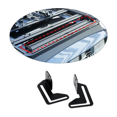 JEEP LED Light Bar Bracket Roof Tray Accessoires Des supports de montage de barres lumineuses en aluminium