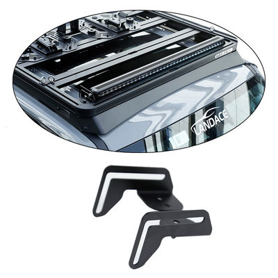 JEEP LED Light Bar Bracket Roof Tray Accessoires Des supports de montage de barres lumineuses en aluminium