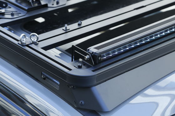 JEEP LED Light Bar Bracket Roof Tray Accessoires Des supports de montage de barres lumineuses en aluminium
