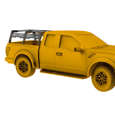 Système de support de lit pour camions en alliage d'aluminium avec matériau en acier au carbone et montage sans forage