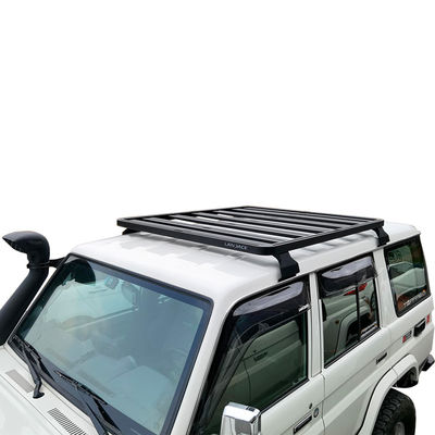 Plafond monté Plateau de bagages en alliage d'aluminium noir pour LC79 Économie d'espace et durable