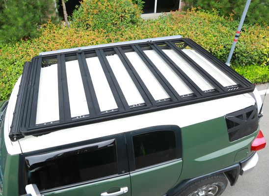 Rack de toit en alliage d'aluminium de taille personnalisée pour FJ Cruiser 4x4 Pièces automobiles légères