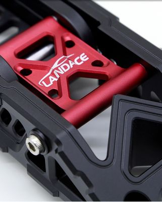 Pedale de piédestal pliable métallique pour les accessoires extérieurs de voiture