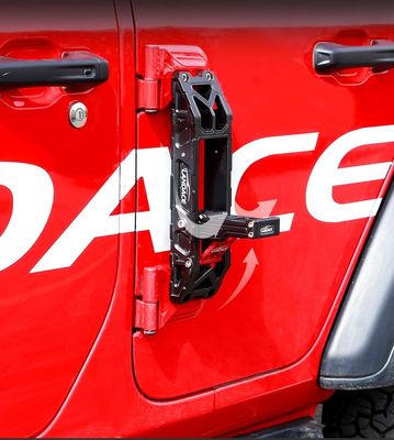 Pedale de piédestal pliable métallique pour les accessoires extérieurs de voiture