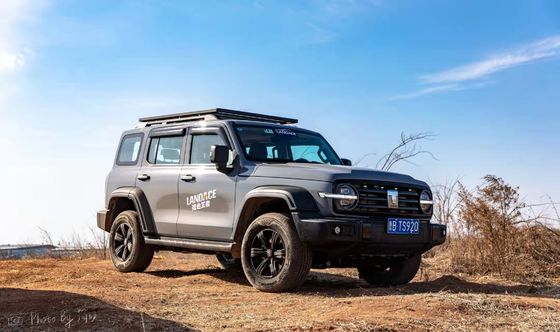 Monture de toit en alliage d'aluminium panier de toit de voiture pour Toyota FJ Cruiser en finition noire