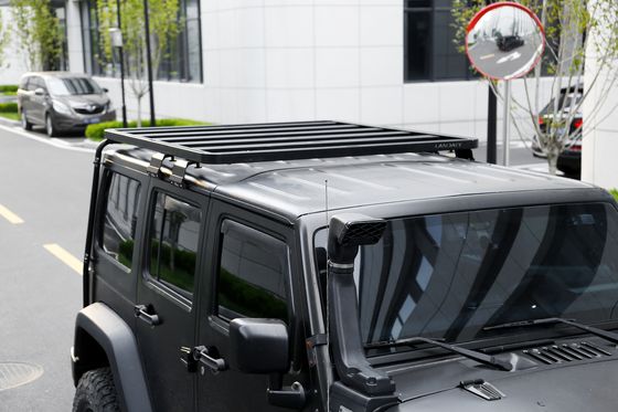 Accessoires tout-terrain en alliage d'aluminium Plateforme d'engrenage de support de bagages pour Jeep Wrangler JK