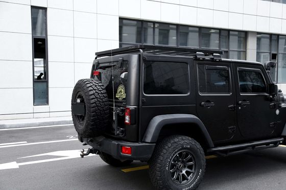 28 kg 4X4 Wrangler en alliage d'aluminium JK 4 portes porte-bagages plat porte-bagages pour Jeep