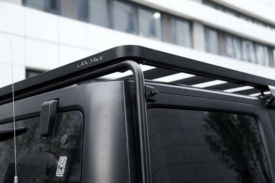 28 kg 4X4 Wrangler en alliage d'aluminium JK 4 portes porte-bagages plat porte-bagages pour Jeep
