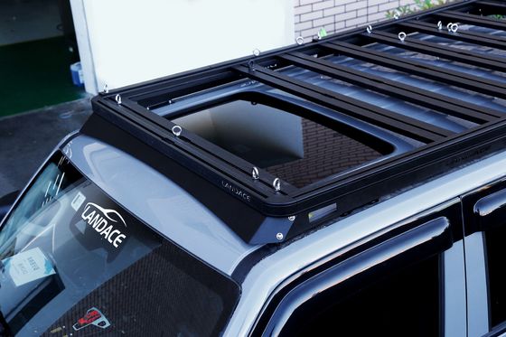 AL6063 SS304 4X4 réservoir 300 alliage d'aluminium Roof de bagages universel rails panier de voiture racks de toit pour GWM