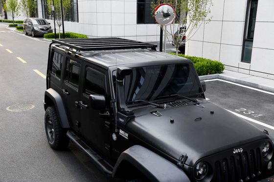Escaliers à face noire en acier pour Jeep Wrangler JK 4x4 hors route
