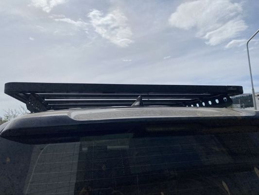 Monté sur le toit Noir Universel 4X4 Land Cruseir Lc300 Roof Rail Rack Basket Toyota Noir