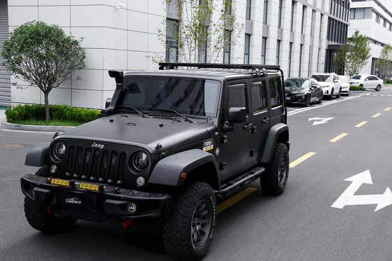 Électrolyse et revêtement en poudre Porte-bagages en aluminium pour Jeep Wrangler JK