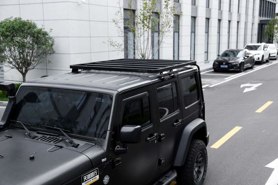 Électrophoresie et revêtement en poudre Cargo Basket Porteur de bagages pour Jeep Wrangler JK