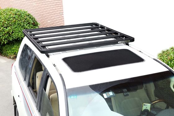 Off-road 4X4 Land Cruiser LC200 Rack de rails à toit court 24 kg décoration bagage à main