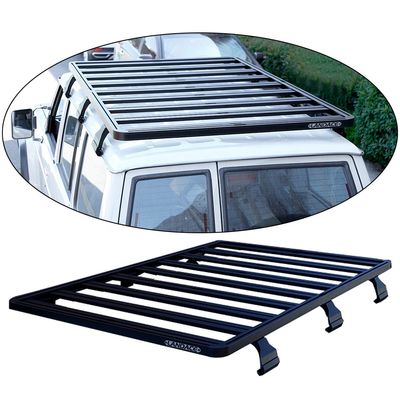Plateau de toiture en alliage d'aluminium pour tout-terrain 4x4