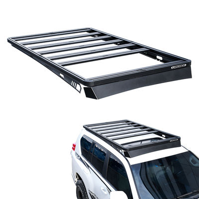 Couche en poudre 4x4 Universal Roof Car Basket Rack pour les bagages pour Toyota LC150 LC200