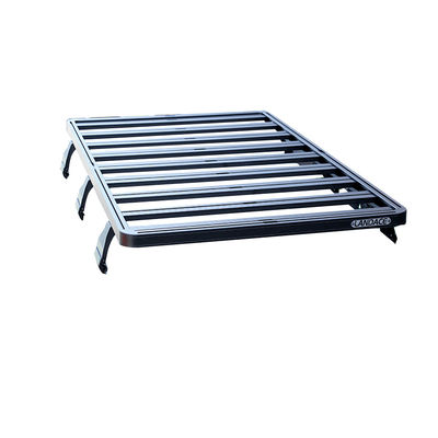 Monture de toiture Universal Roof Rack pour Toyota Y60 alliage d'aluminium en poudre noire enduit