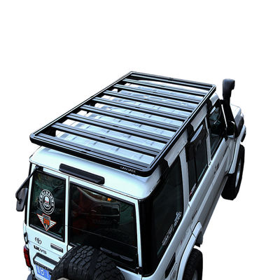 Élégante Toyota LC76 Car Roof Rack avec 2166 * 1320 * 44mm Taille et 23,5kg Capacité