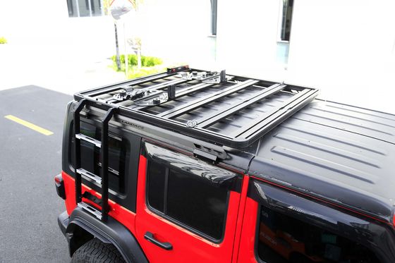 JEEP WranglerJL Universel 4 coureur côté Auto Base en aluminium Roof Rack Escalier côté voiture