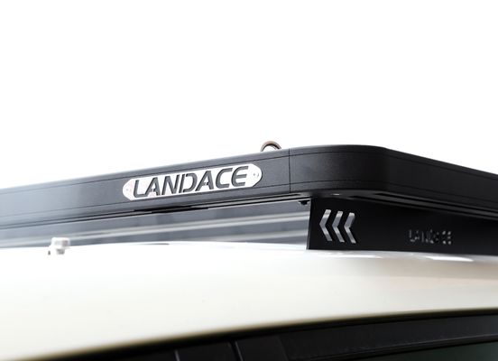 1500*1380*44mm Noir Pièces de véhicule Plateforme de support de toit en aluminium Plateforme de support de toit de voiture pour Toyota LC200 courte