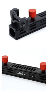 2016-2018 JEEP support de porte-drapeau en aluminium noir pour pièces et accessoires de voiture