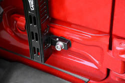 2016-2018 JEEP support de porte-drapeau en aluminium noir pour pièces et accessoires de voiture