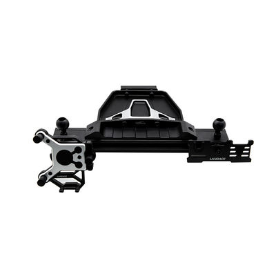Support de console centrale en alliage d'aluminium anodisant dur usiné CNC pour réservoir JEEP 300