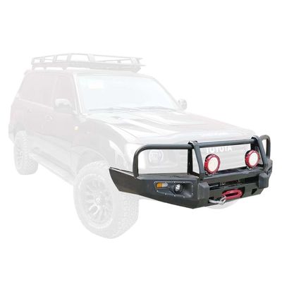 Améliorez l'apparence et les performances de votre Toyota LC100 avec ce pare-chocs avant 4x4 Bull Bar