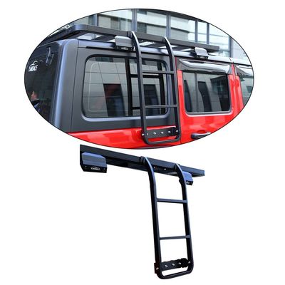 L'installation de l'échelle de toit de voiture sans forage pour Wrangler 2018-2023 JL JK ISO9001/TS16949