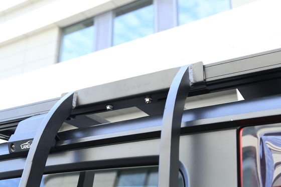 Décoration de protection en poudre de couche d'électrophorèse noire Sahara Défenseur échelle latérale