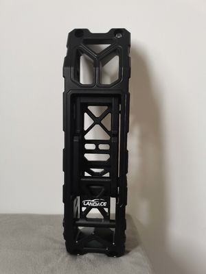 Échelle de porte de côté en alliage d'aluminium international noir pour Jeep Wrangler High- Noir
