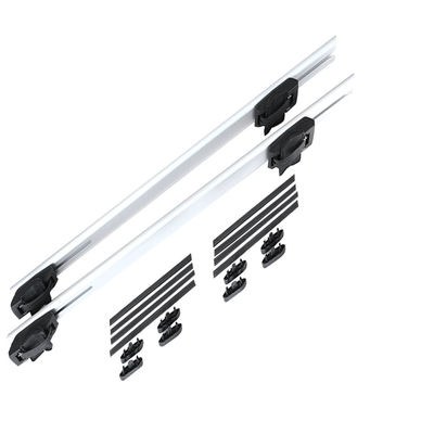 Barres transversales réglables de support de toit 94 cm-117 cm revêtement de puissance