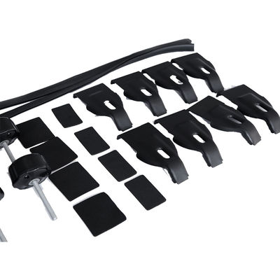 Barre croisée de style requin Barre de toit en aluminium Barres porte-bagages SUV