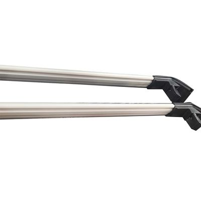 117cm Taille Barre de toit de voiture en poudre Barres de toit universelles enduites en poudre