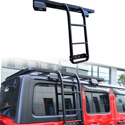 2013-2017 Jeep Wrangler JL JK Escalier latéral noir pour accéder facilement au support du toit et au coffre