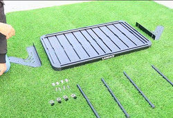 JEEP Wrangler JL Entrepôt de chargement intérieur avec plateau en alliage d'aluminium OEM Manufacture