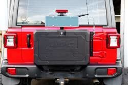 Wrangler JL hors route Porte arrière en aluminium Jeep Boîte de rangement extérieure Taille 700x450x317mm