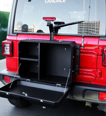 Jeep Wrangler JL JK 2018-2018 Porte arrière de la boîte de rangement extérieure pour une installation facile