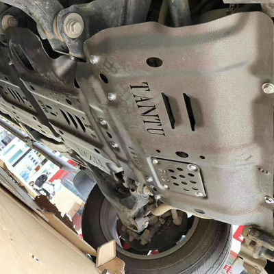 Plaque de protection du châssis de 5,0 mm peinte noire pour le véhicule lourd Toyota Tundra 2018-2019