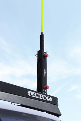 323X78X86mm support multifonctionnel de mât de drapeau pour porte-drapeau en aluminium