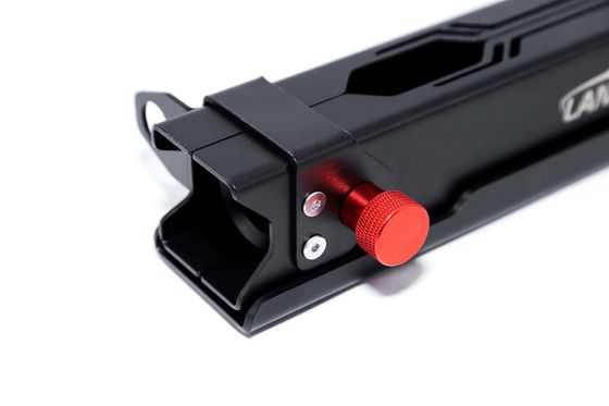 Support de soutient de mât de drapeau 323X78X86mm en aluminium résistant à la rouille pour Jeep Multifonctionnel