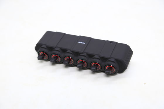 Finition anodisante dure Porteur de téléphone portable de véhicule pour support de console centrale Jeep
