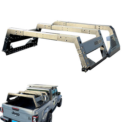 1965-1967 Année en poudre noire revêtue de support de chargement Bar de roulement pour ramassage 4x4 Accessoires